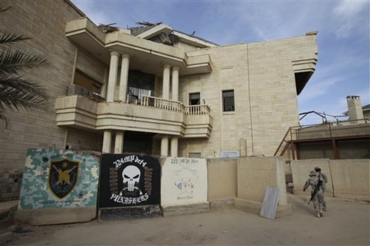 This Saddam Hussein palace in Baghdad also served as his jail cell after his capture.